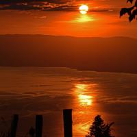 Couché de soleil Les Agites